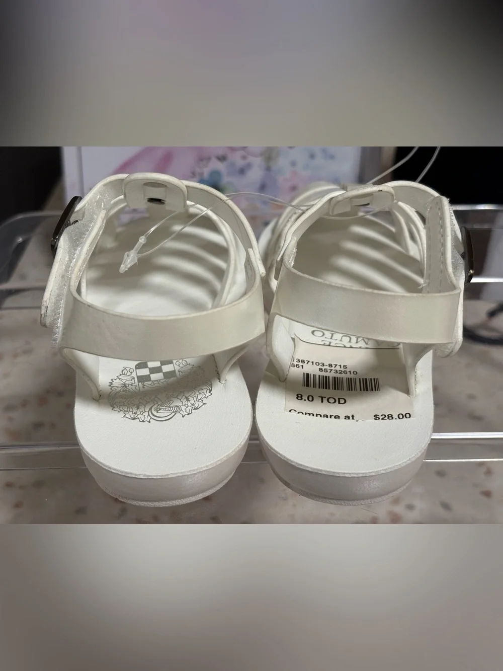 Vince Camuto Toddler Girl's Fisherman Sandal Size 8